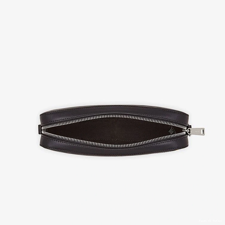 Affordable HOT Camera FF Yellow Black Fabric In Fendi Motif Case Compact 0721